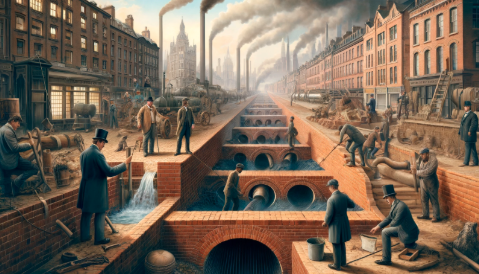 Ancient plumbing system